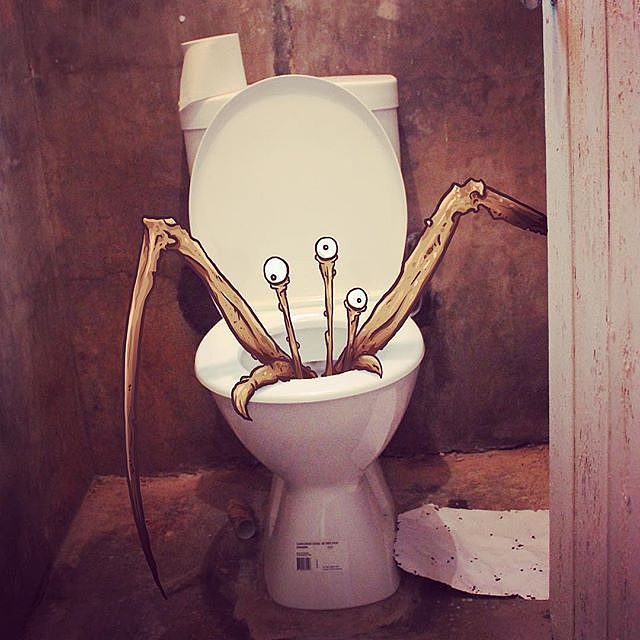 TA 的画笔下 光怪陆离 的世界。