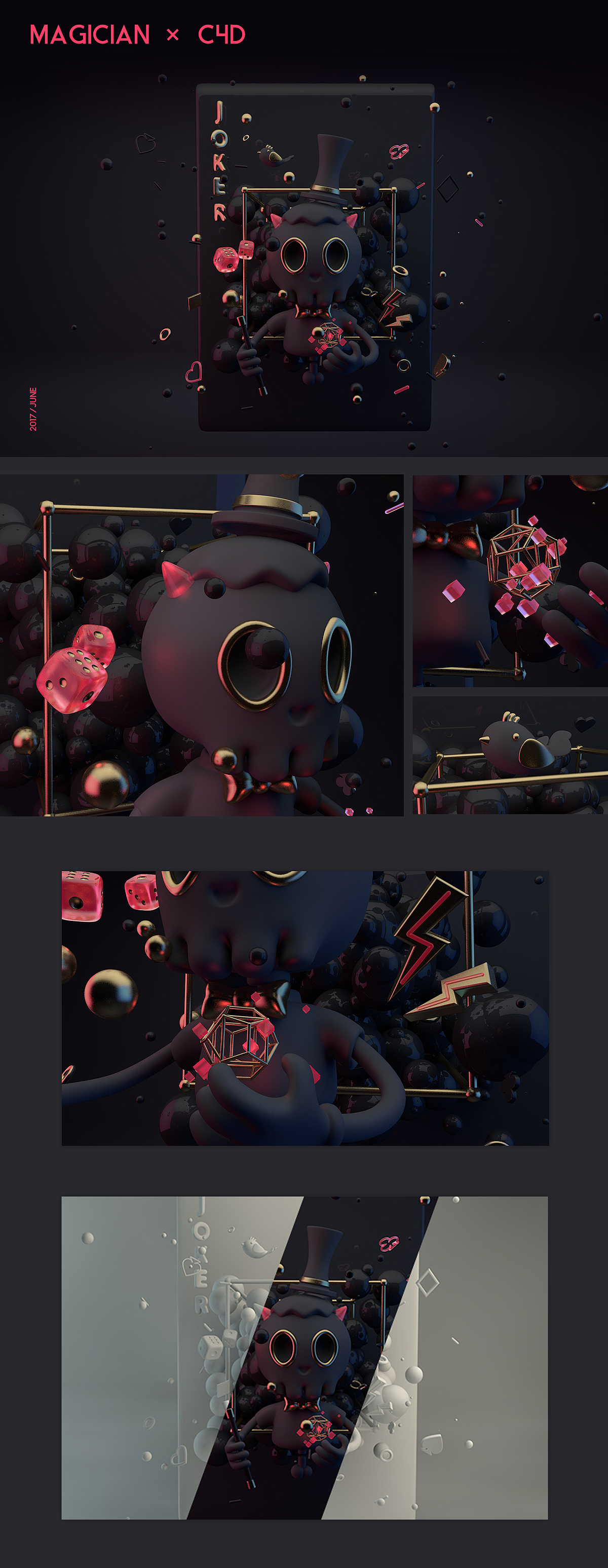 C4D-小物件（图ZODQ5Nzc4Njg=） - 其他三维 - 站酷设计师小猫筒子原创素材 - 站酷ZCOOL