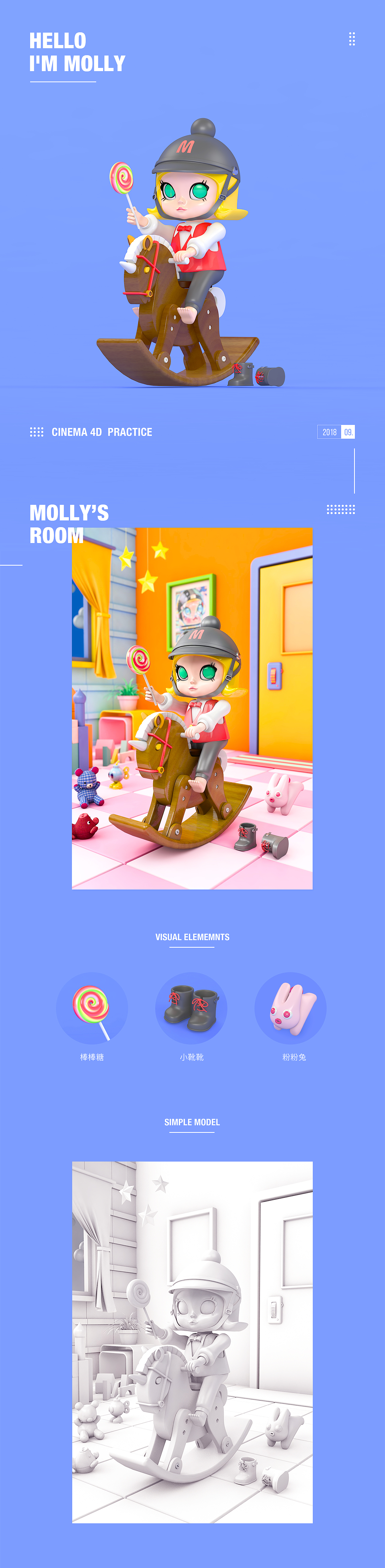 C4D-Molly&cafe