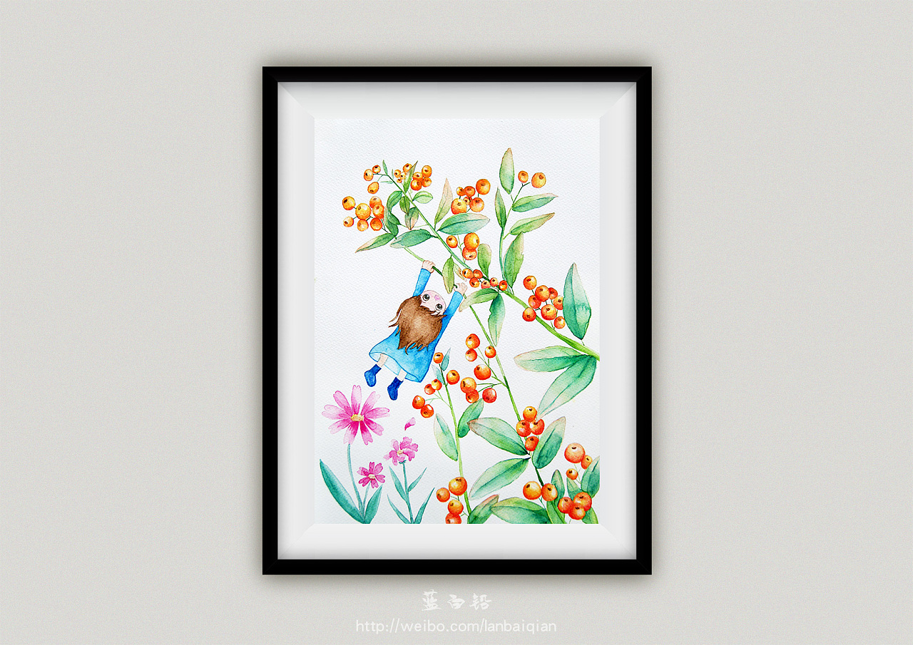 原创作品:小小的我~心灵疗养