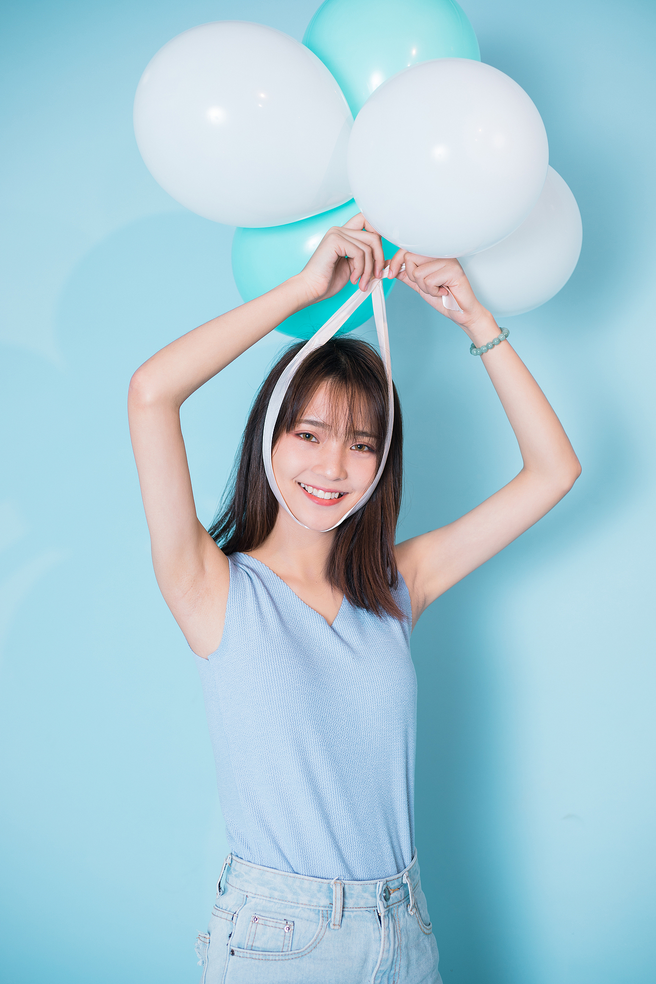 气球少女（图ZMTMwODQ3NzA0） - 人像摄影 - 站酷设计师Super777原创素材 - 站酷ZCOOL