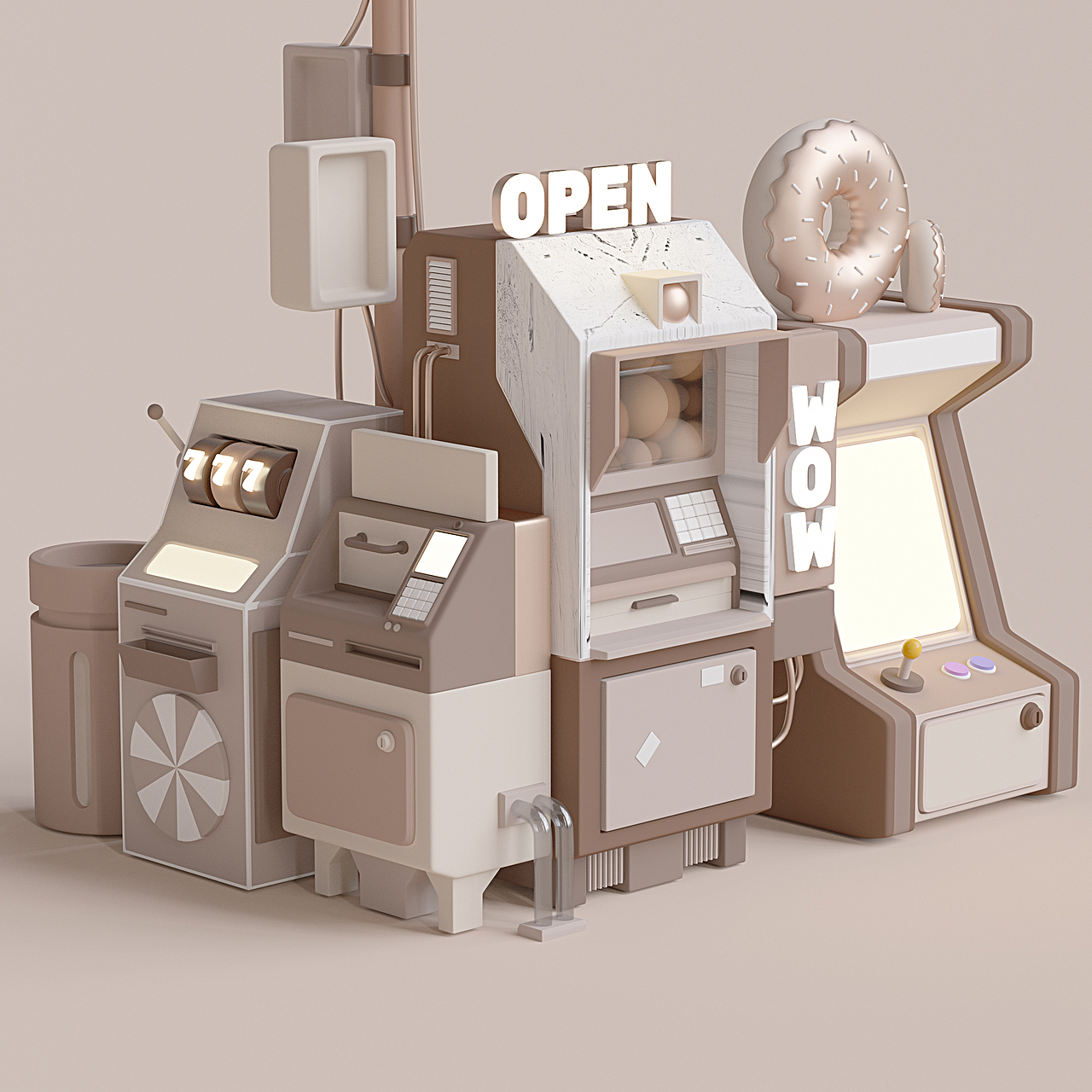 2021年3d作品（图ZMjkwMDM1NTQw） - 场景 - 站酷设计师我只能这样了原创素材 - 站酷ZCOOL