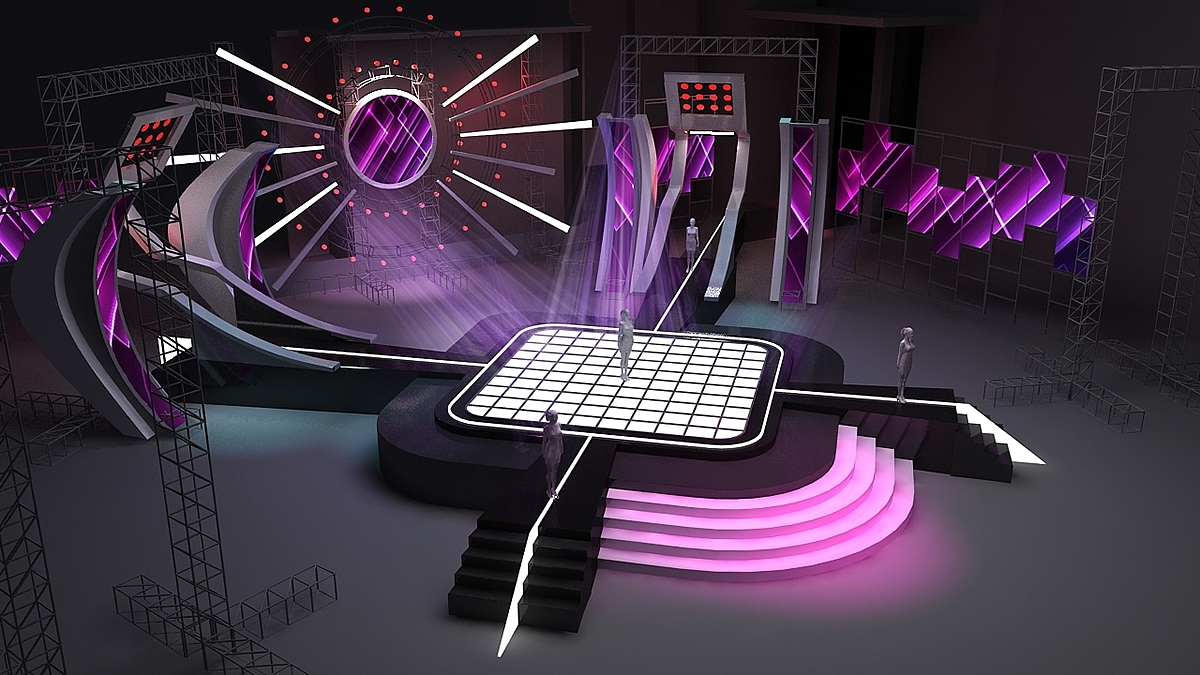 舞台设计效果图