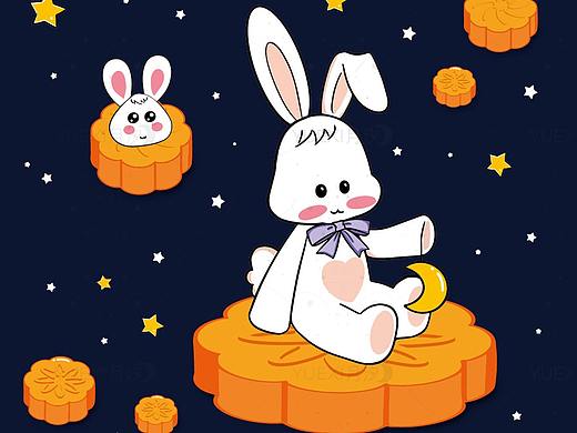 中秋插畫（個(gè)人主頁-ZNTQ4MDM5MDA=） - 兒童插畫 - 站酷設(shè)計(jì)師YUEXI月汐原創(chuàng)素材 - 站酷ZCOOL