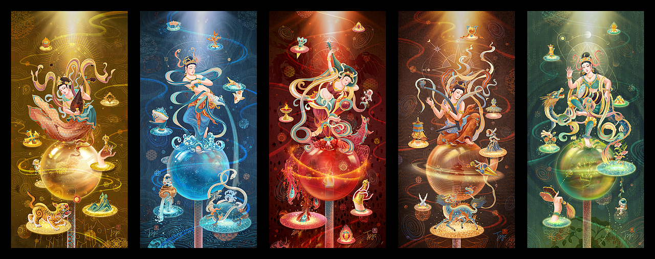 【敦煌小宇宙】飞天伎乐星球