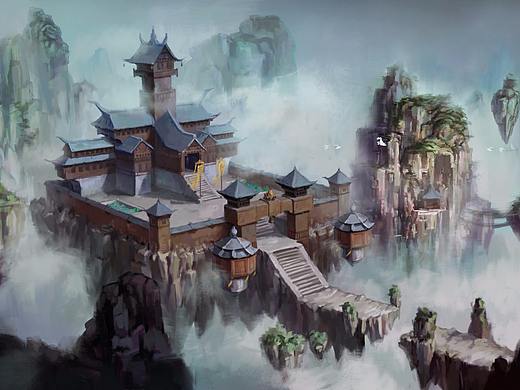 主城原画（个人主页-ZMjQ0MDkzNzI=） - 游戏原画 - 站酷设计师1010163127原创素材 - 站酷ZCOOL