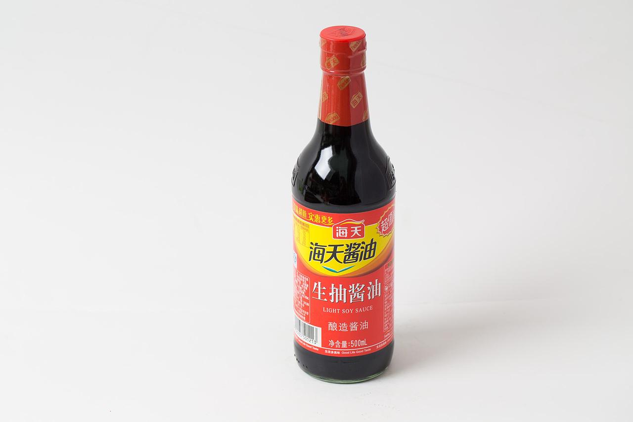 海天酱油500ml生抽产品特写