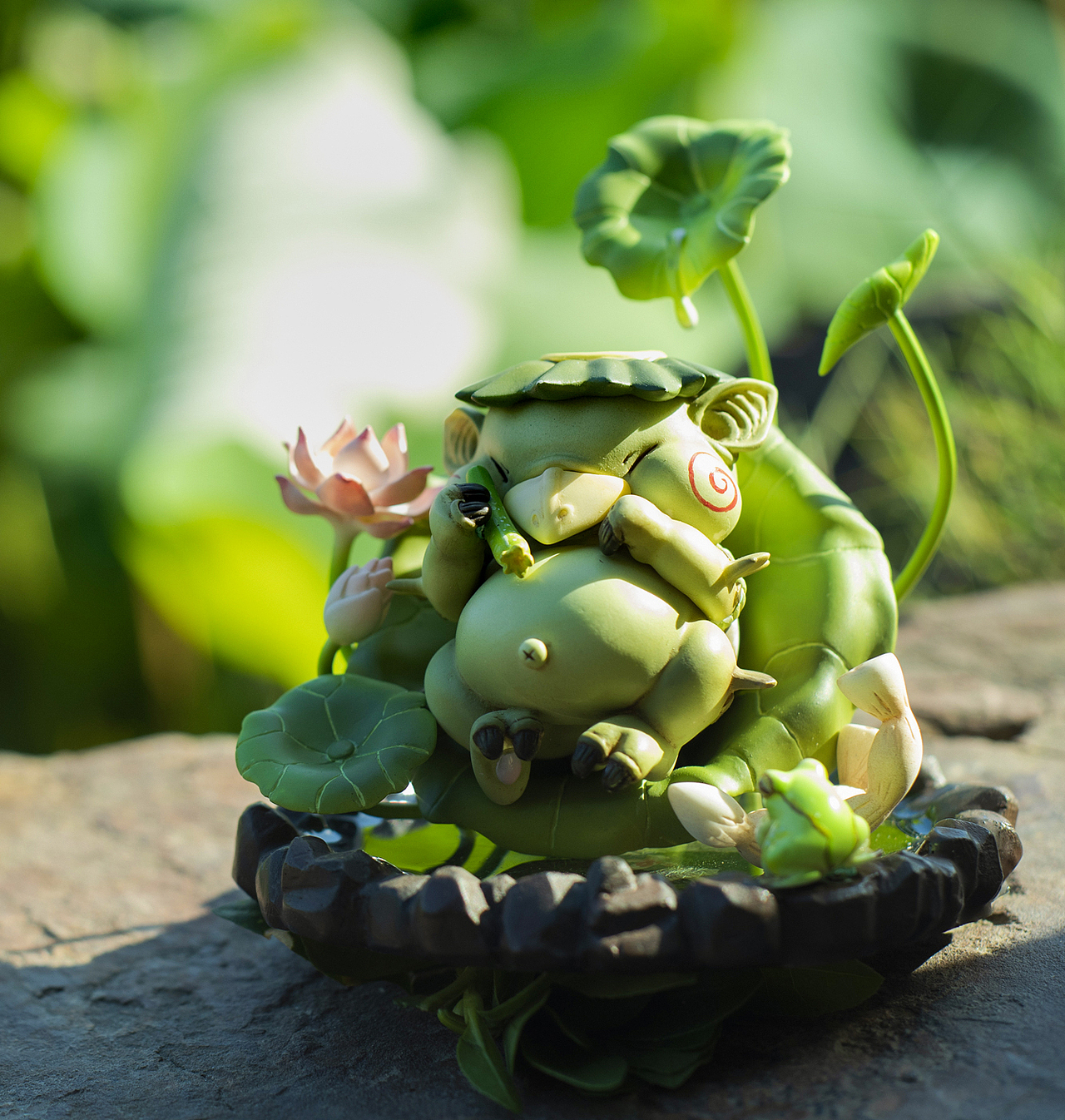 千两屋原创 |《小妖经》系列首款妖怪手办——河童