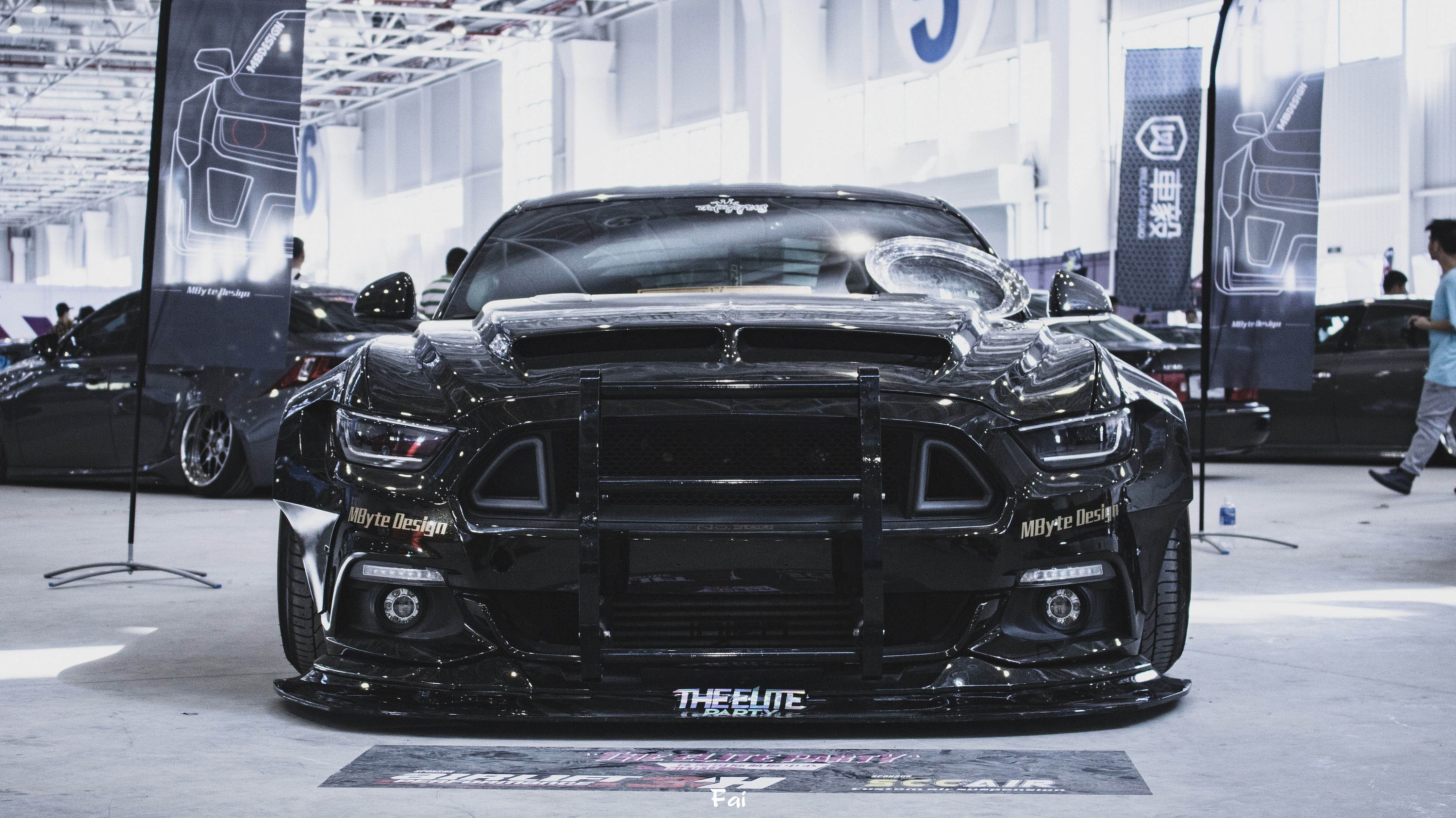 mbyte 福特野马 宽体套件 从设计到实车