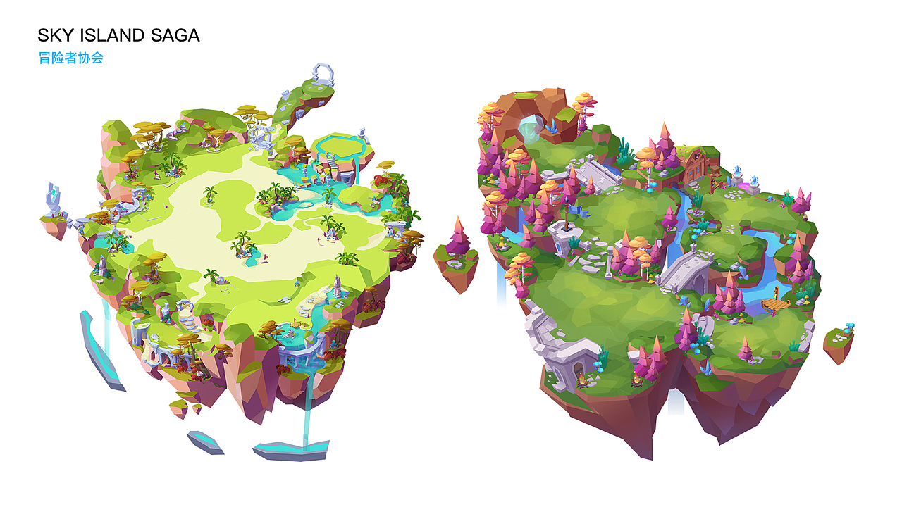 游戏场景插画集