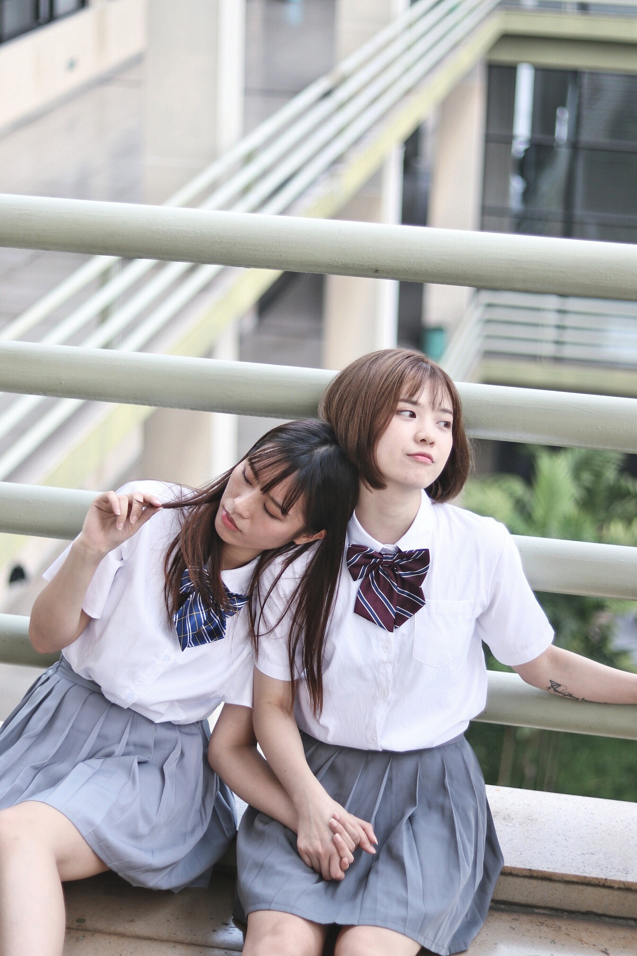 jk闺蜜日系校园写真