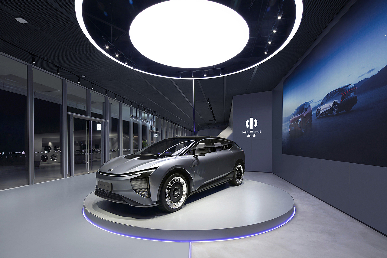 高合汽车店面精修图（图ZMjUxMzY4NzI0） - 修图/后期 - 站酷设计师猫猊咔原创素材 - 站酷ZCOOL