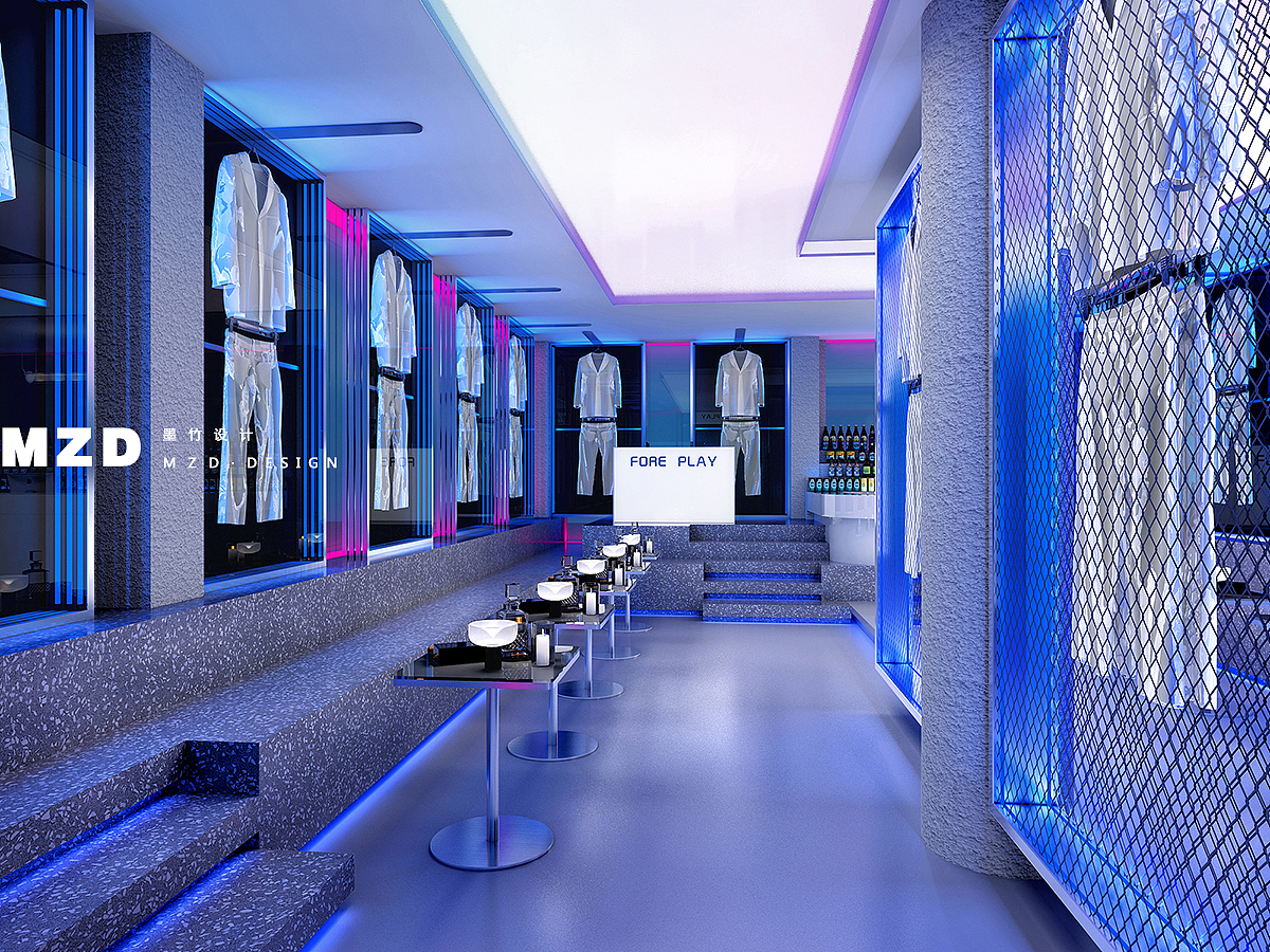 foreplayhiphopbar墨竹专业酒吧设计