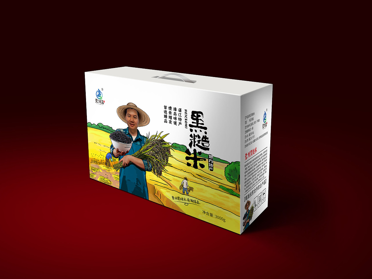 鹭洲岛产品包装设计