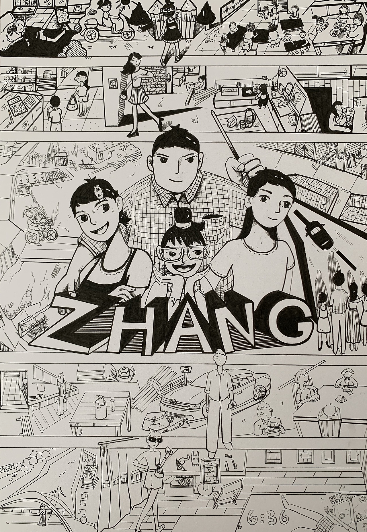 《文兵铝材店》（图ZMjI0NjMzODI4） - 创作习作 - 站酷设计师正在画画的张好美原创素材 - 站酷ZCOOL