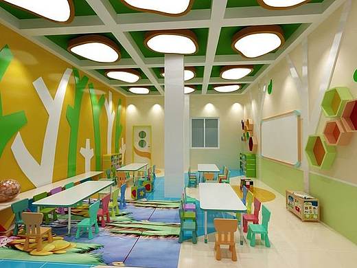 重庆幼儿园装修公司/幼儿园墙面设计/幼儿园教室布置