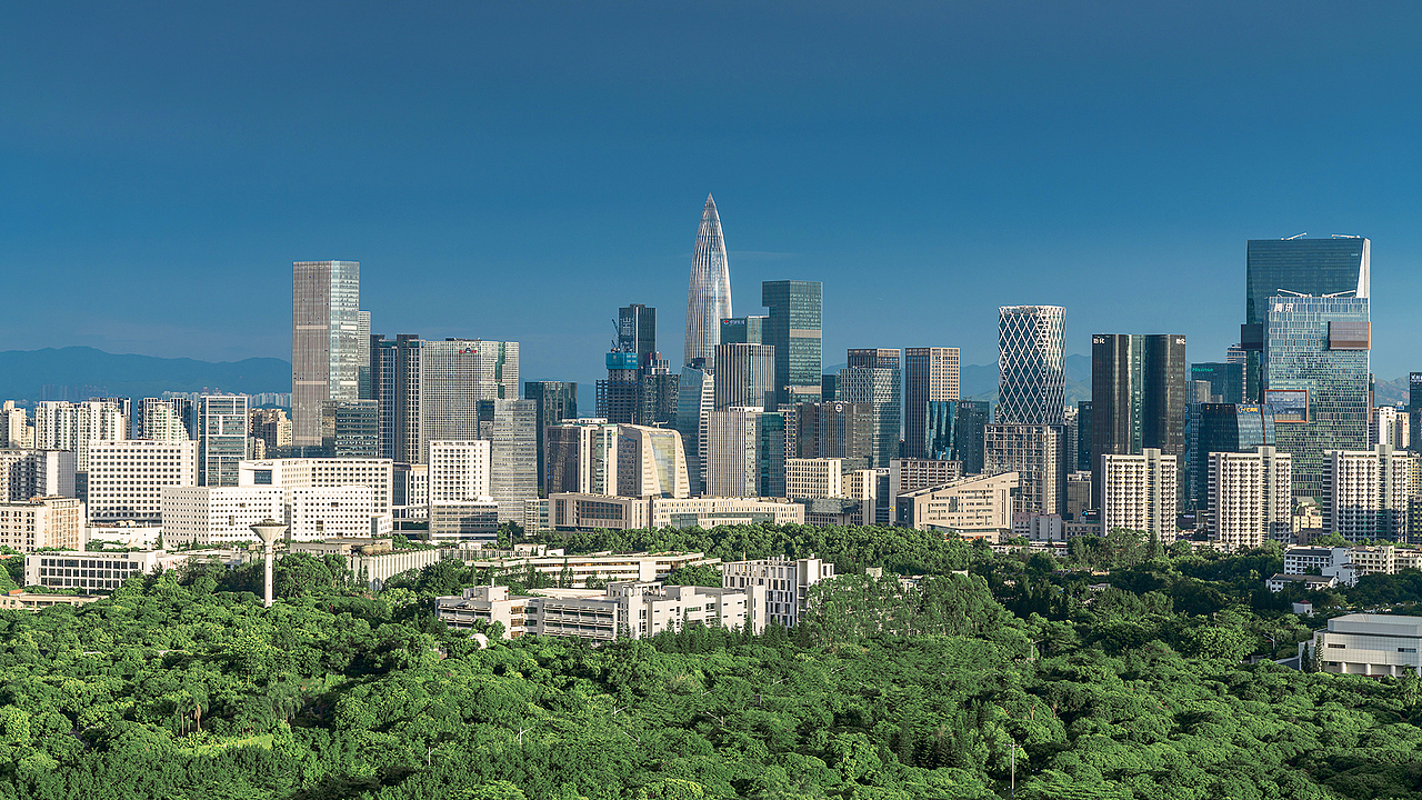 快速发展的南山区