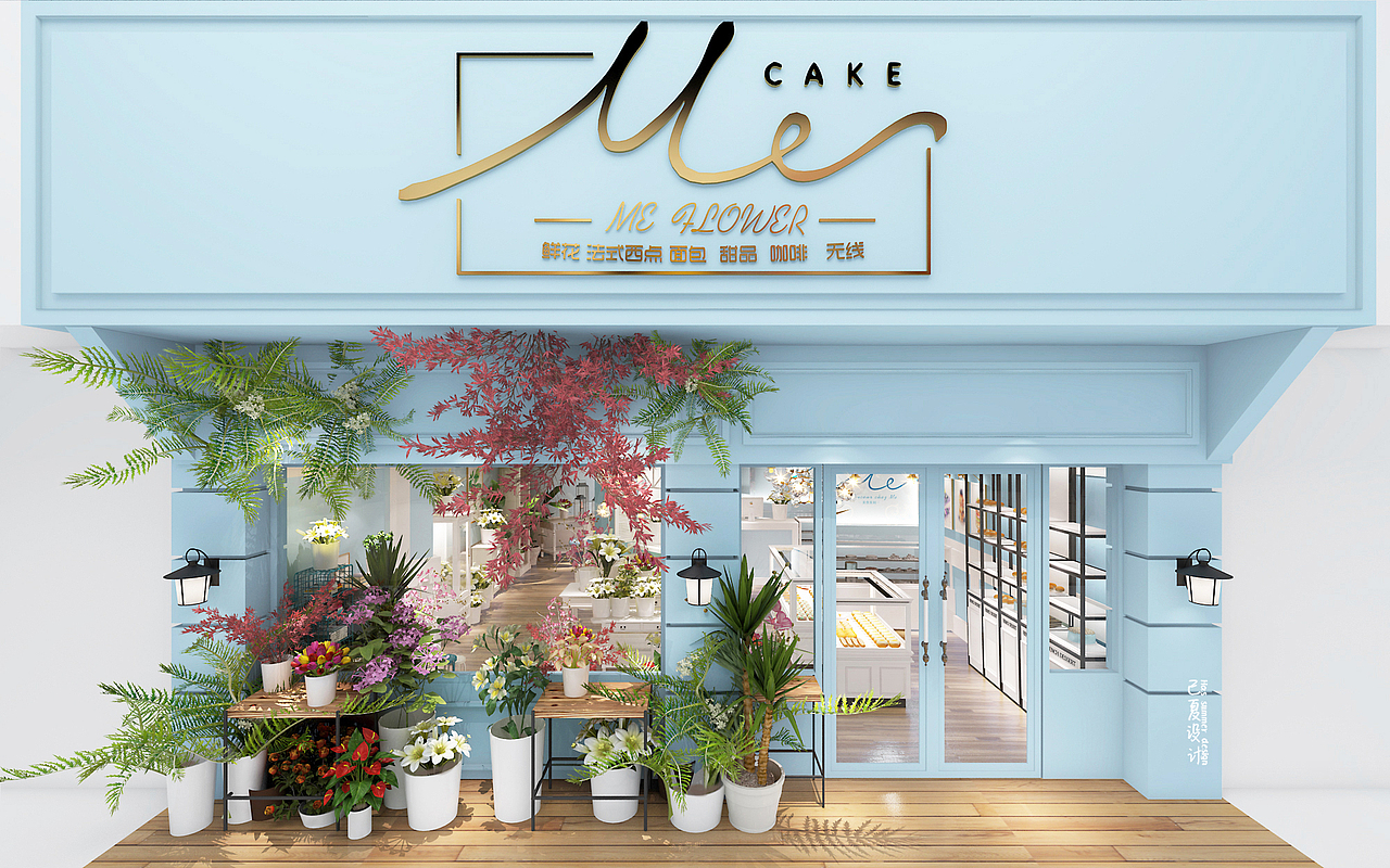 每食每刻甜品店（图ZMTI4Njk3OTU2） - 家装设计 - 站酷设计师已夏设计原创素材 - 站酷ZCOOL
