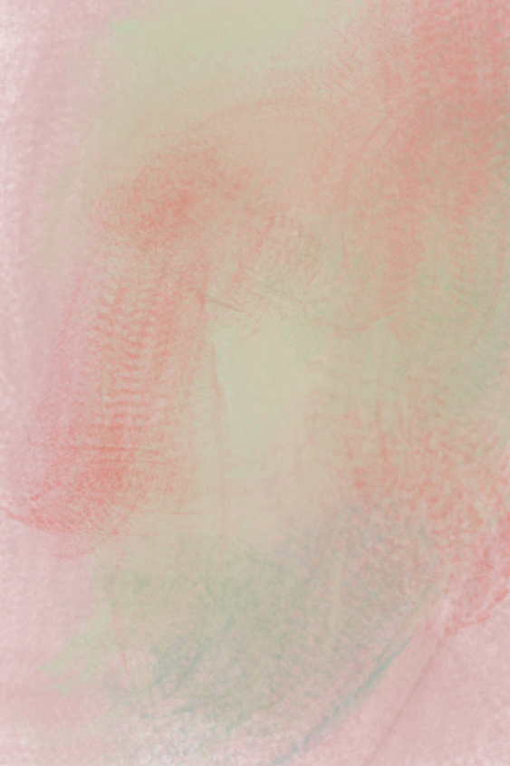 第二部:同样的笔刷,开始放置最初的冷暖变化(淡朱红,淡绿,弱蓝灰等等)这一步注意颜色的饱和度一定要弱一些,画的是阳光透过皮肤泛起的静脉和血液的微弱倾向色。