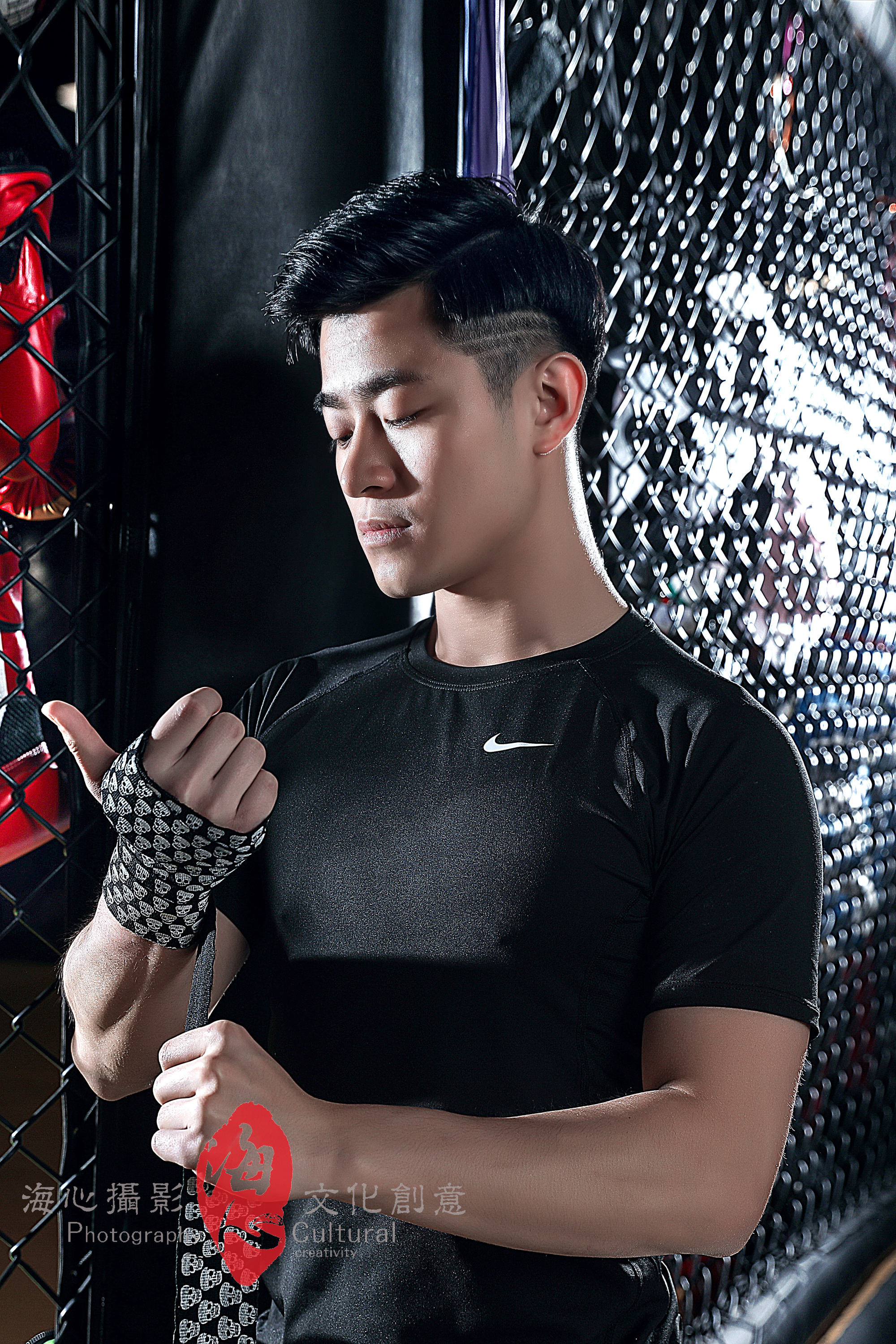 深圳个人形象照拍摄-健身房形象照