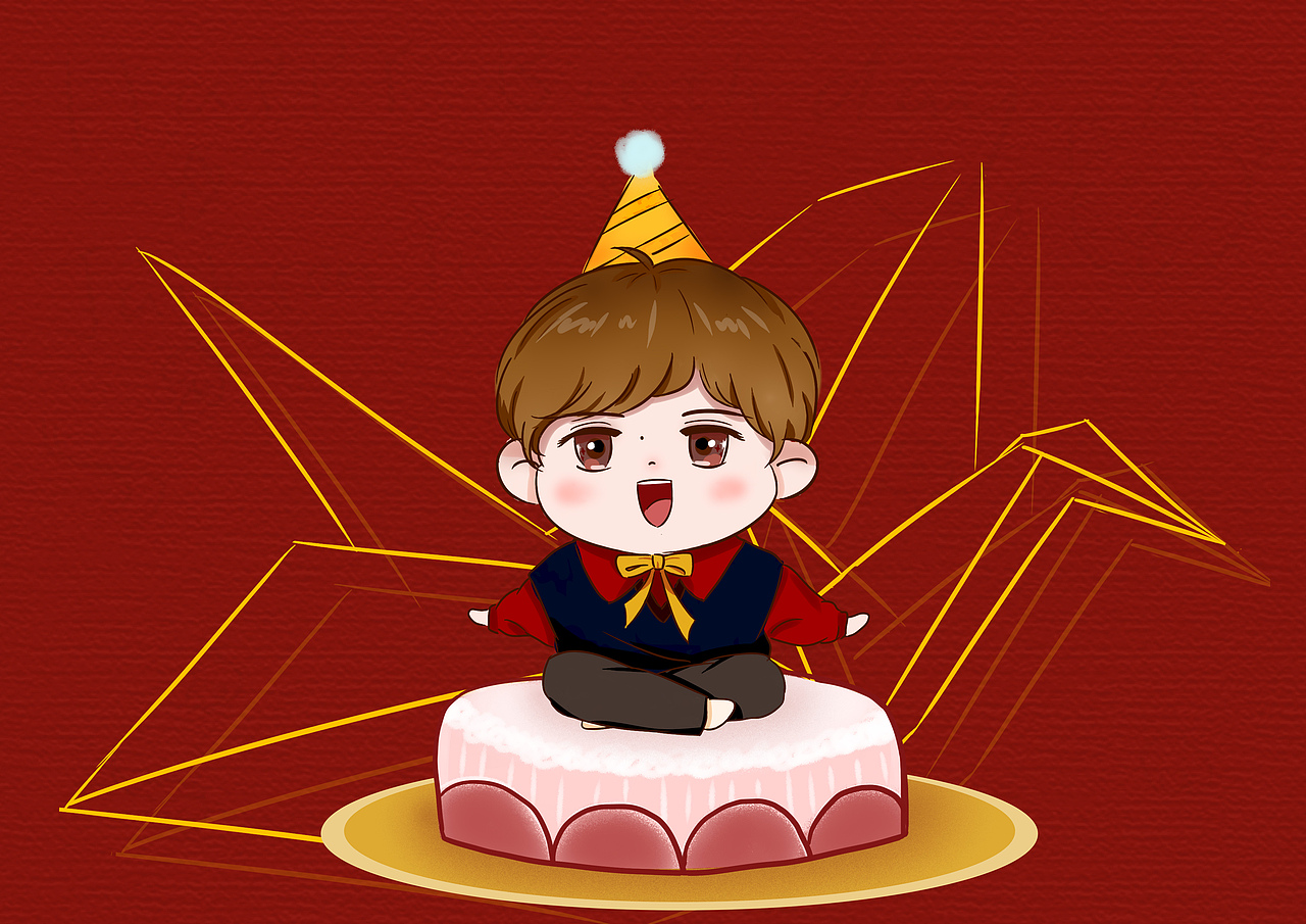 易烊千玺十九岁生日快乐