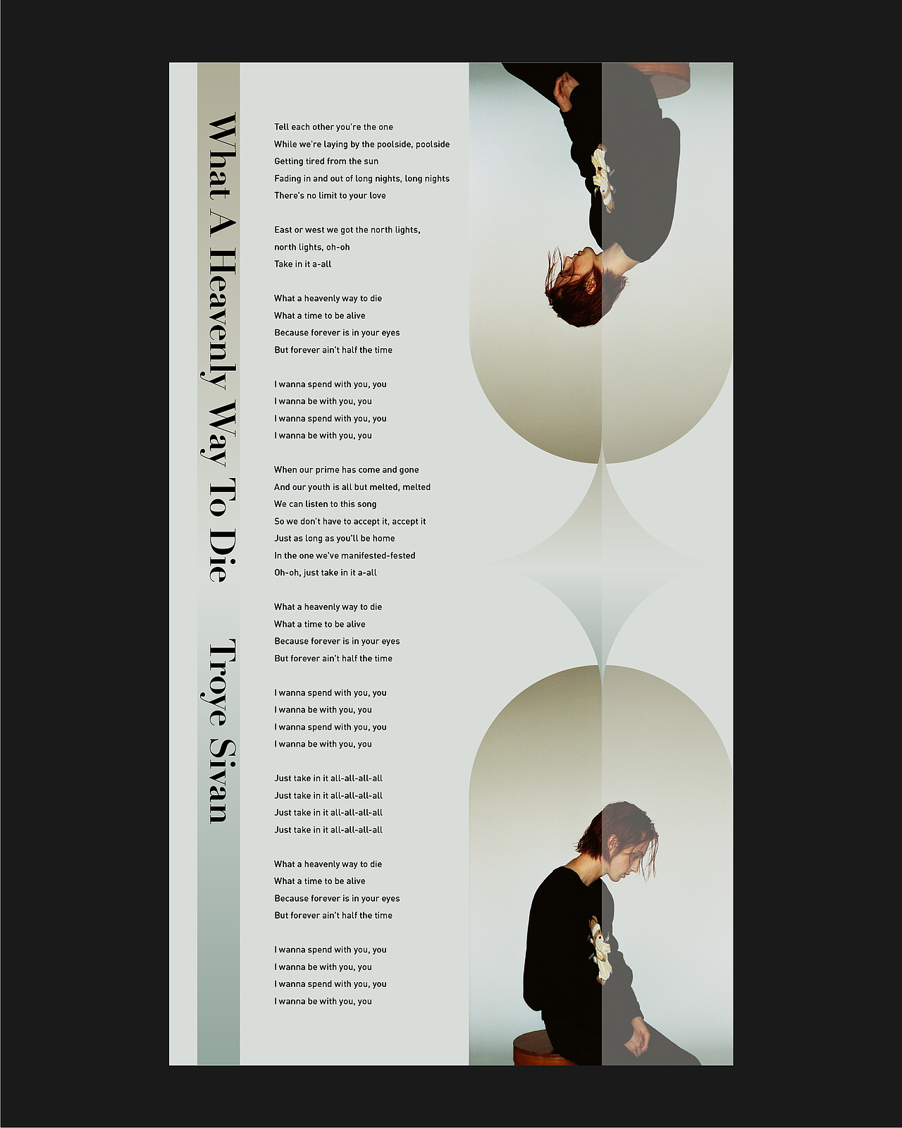 TROYE SIVAN歌曲海报（图ZMzE5ODMwOTQ0） - 海报 - 站酷设计师单影D_Y原创素材 - 站酷ZCOOL