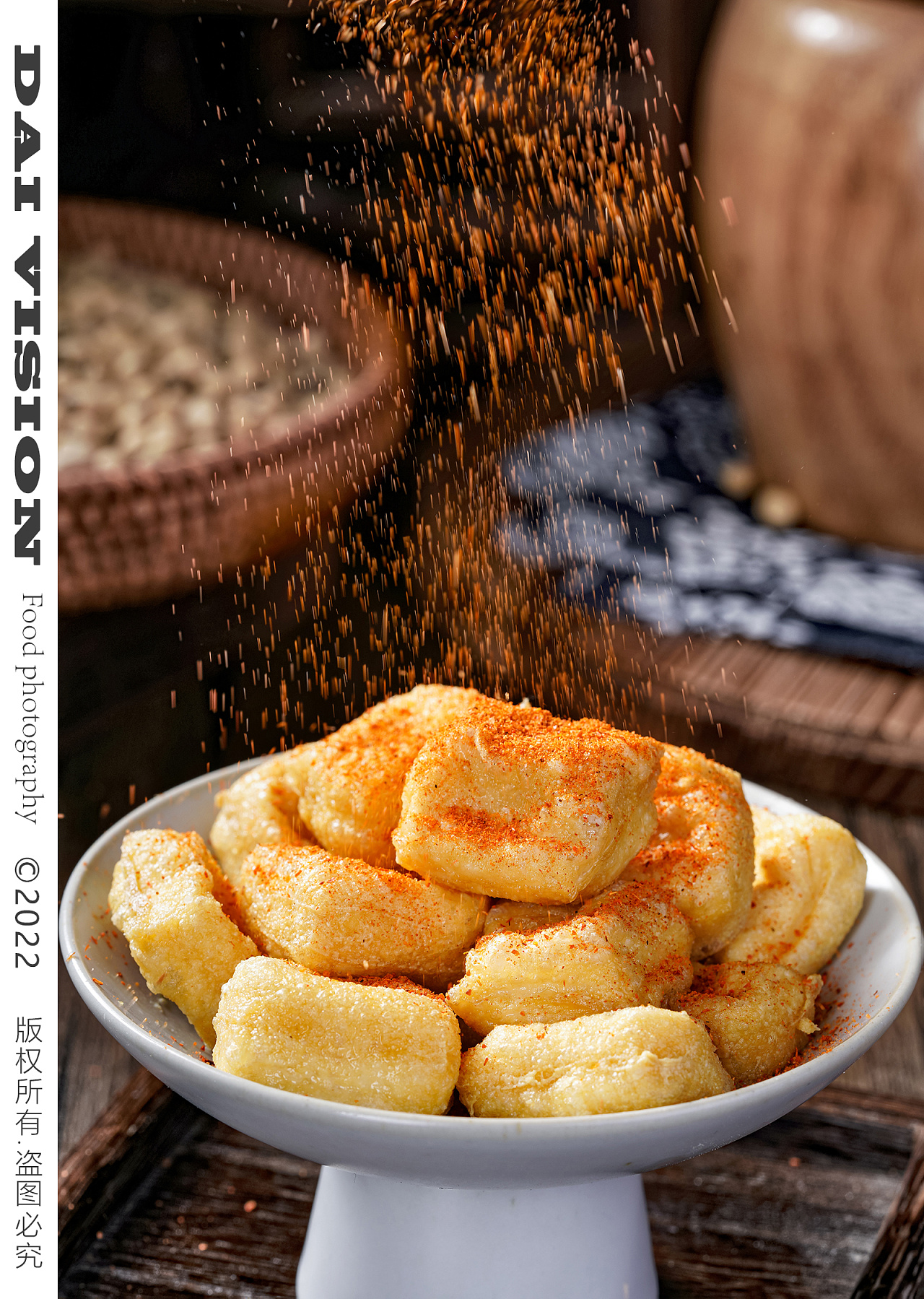 云南小豆腐 石屏豆腐 爆浆豆腐 商业拍摄|摄影|产品摄影|摄影师戴淼单