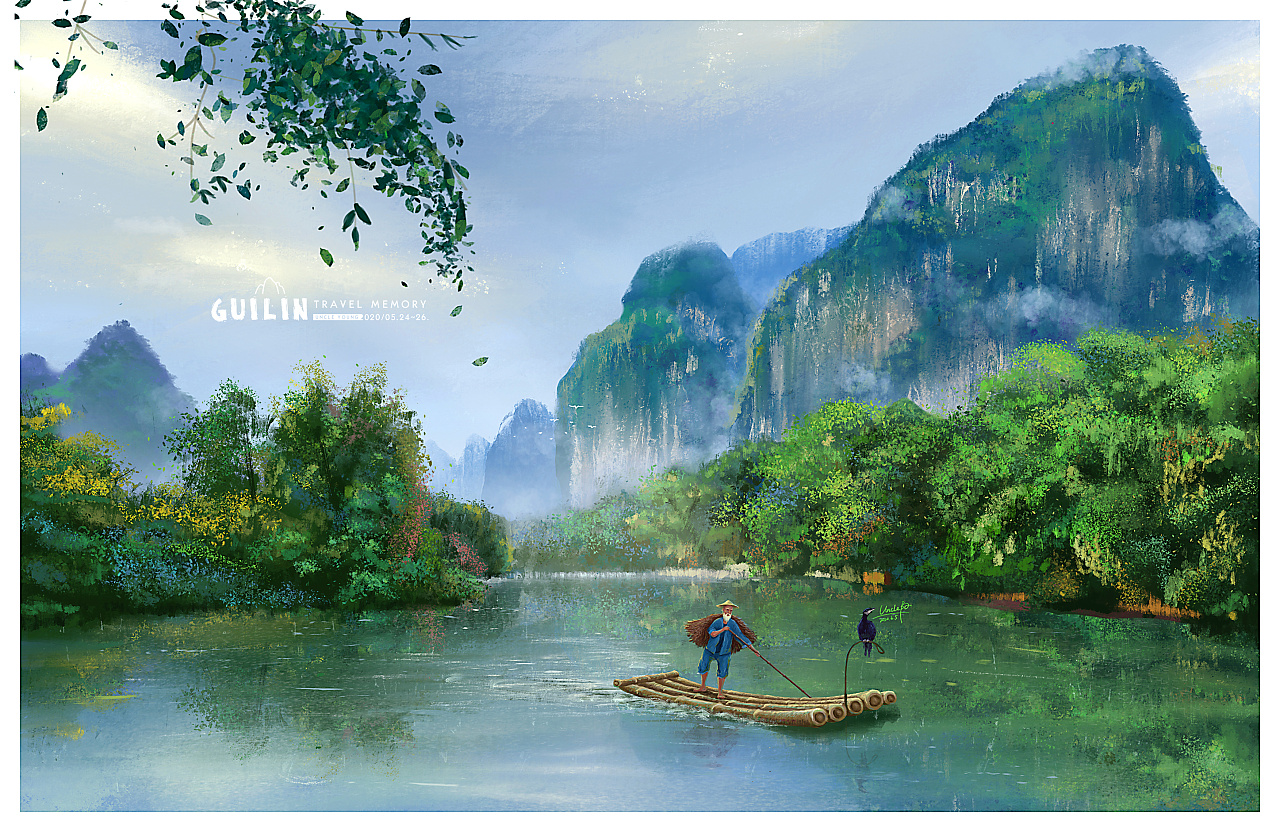 仙境桂林--美如画|摄影|风光|桂林大河 - 原创作品 - 站酷 (ZCOOL)