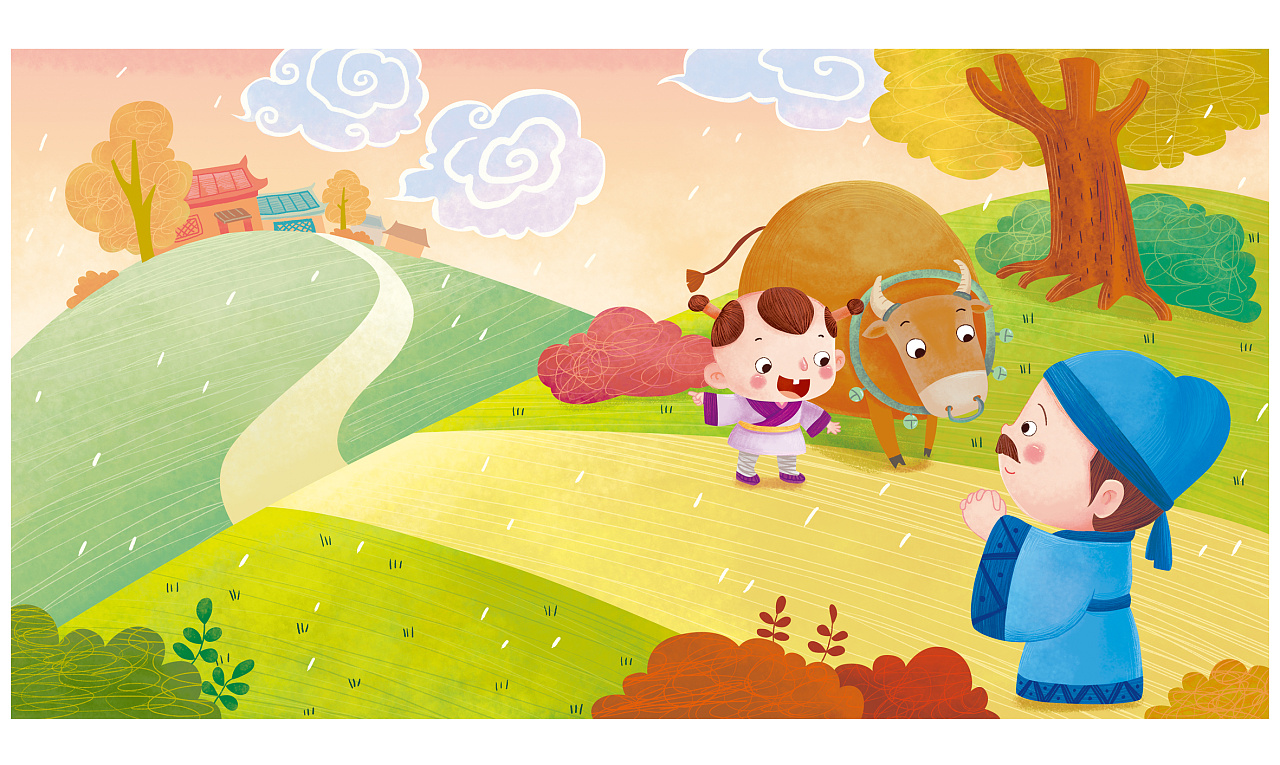 儿童插画 诗歌类