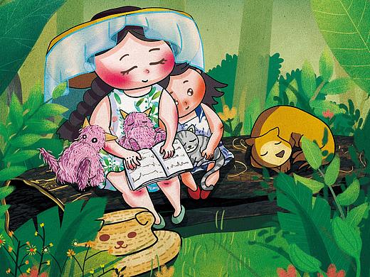 寻找重力精灵（个人主页-ZMzg3MzI5OTY=） - 绘本 - 站酷设计师罗罗flora原创素材 - 站酷ZCOOL