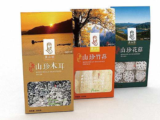 良山伯-青川土特产包装整体升级 山外山品牌策划机构