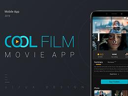 COOL FILM Material Design（Dark theme）