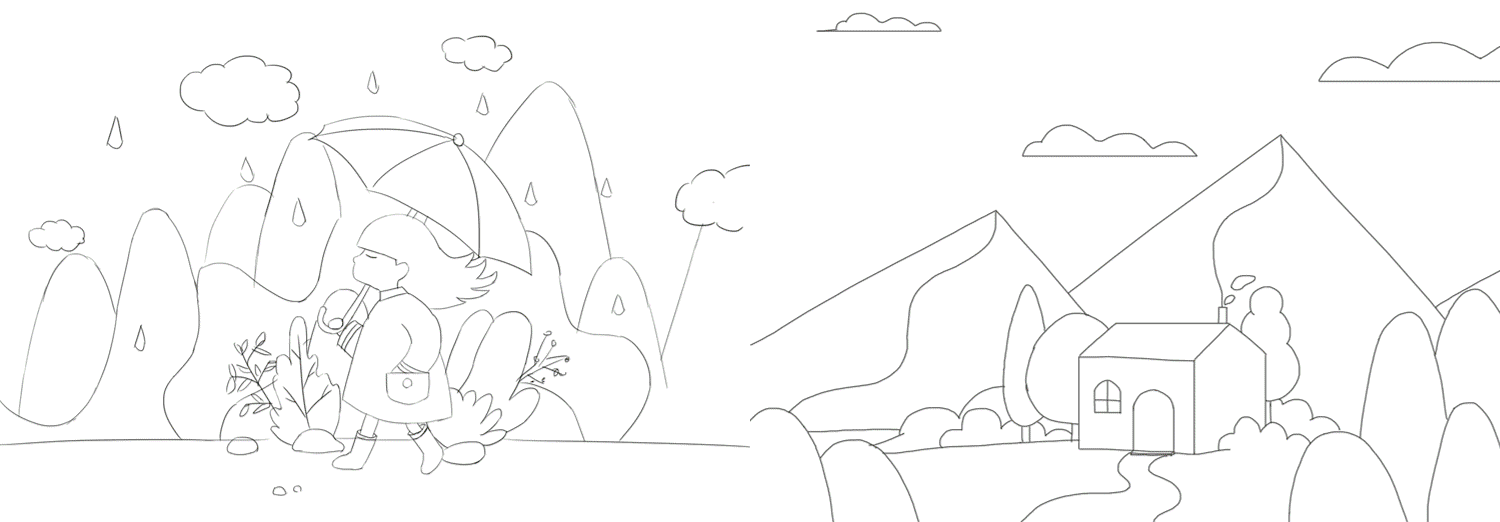 肌理插画（图ZMTgwOTY1MjM2） - 创作习作 - 站酷设计师小小麦CHEN原创素材 - 站酷ZCOOL