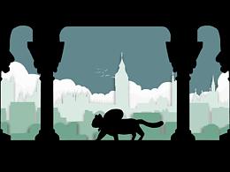 一只旅行的猫