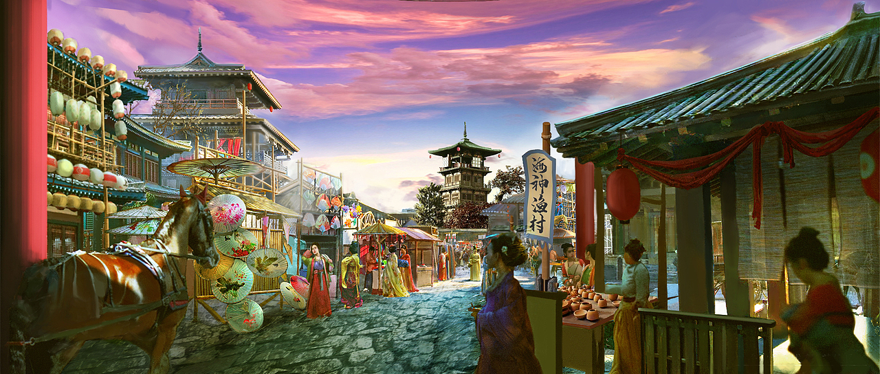 游戏场景原画（图ZMjYyMzQ5MDg4） - 游戏原画 - 站酷设计师John南原创素材 - 站酷ZCOOL