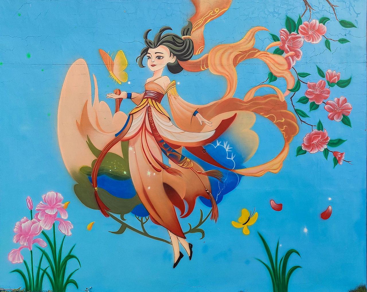 游乐场彩绘