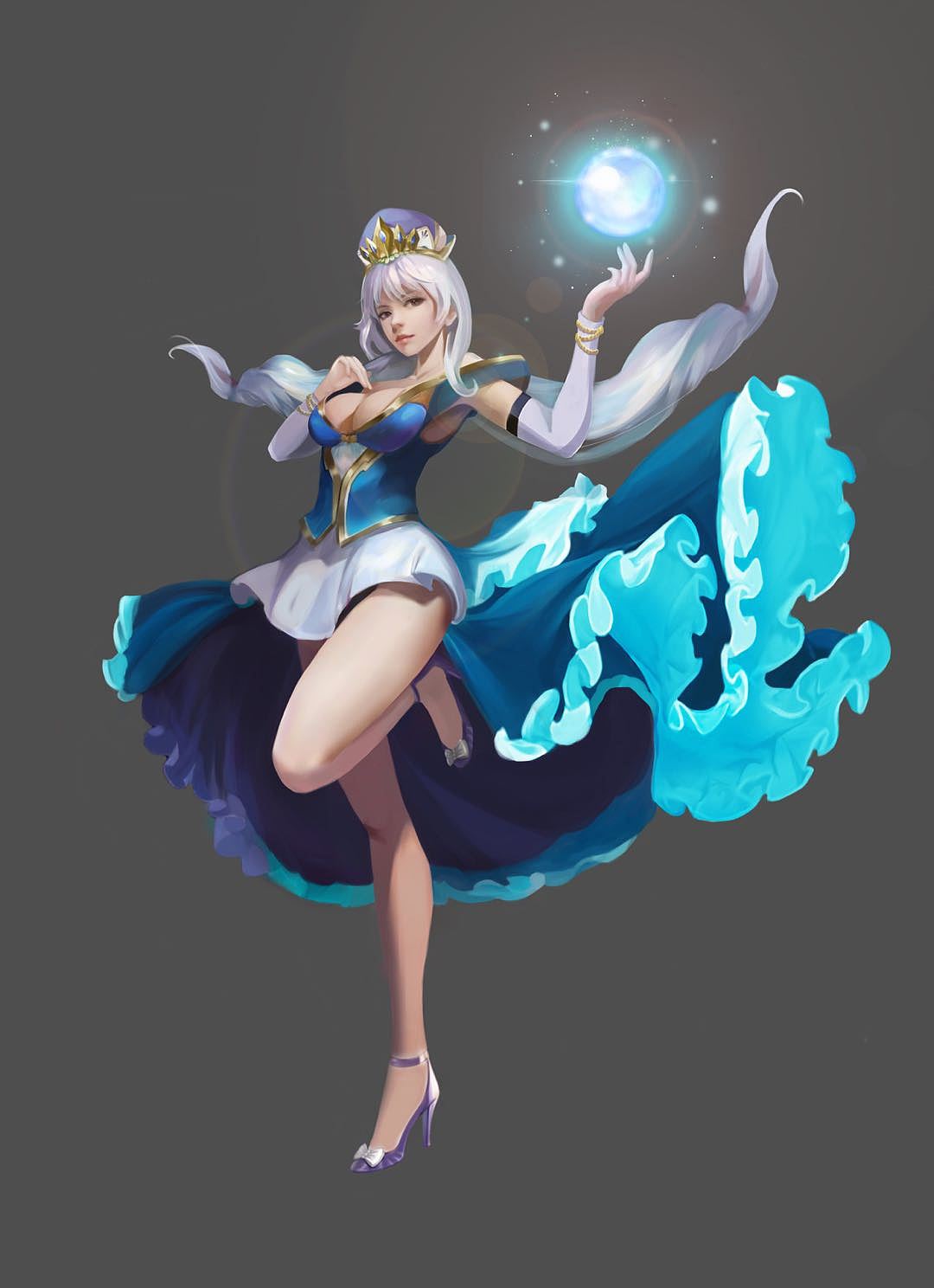 人物角色立绘|插画|游戏原画|我家老卢 - 原创作品 - 站酷 (zcool)