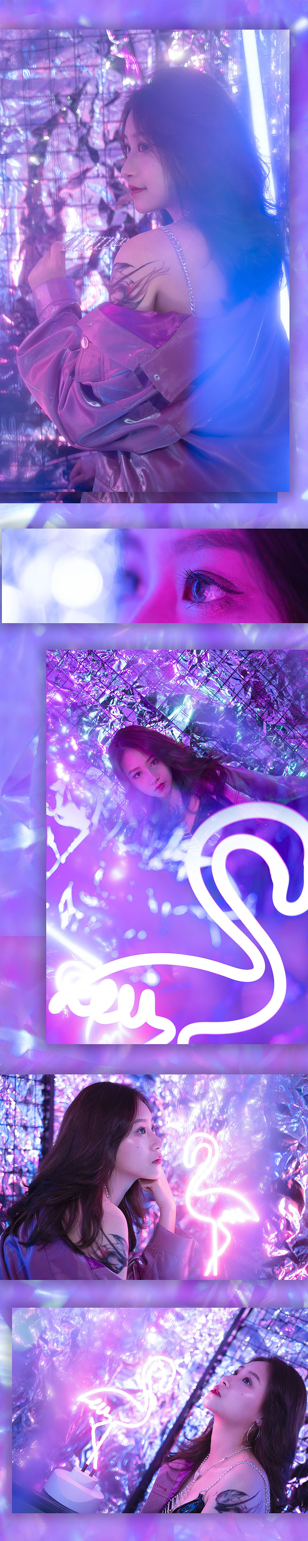 蒸汽波少女（图ZMTU1NTYyODgw） - 人像摄影 - 站酷设计师小鲸瑜原创素材 - 站酷ZCOOL