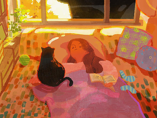 秋夢（個人主頁-ZNTYxOTE3Mjg=） - 藝術(shù)插畫 - 站酷設(shè)計師馬辣辣Malala原創(chuàng)素材 - 站酷ZCOOL