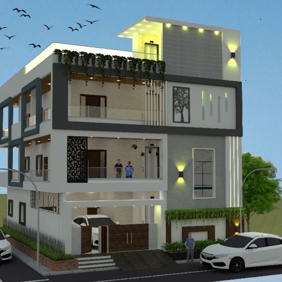 建筑设计（图ZMzc3MTEwODIw） - 艺术插画 - 站酷设计师克里斯65原创素材 - 站酷ZCOOL