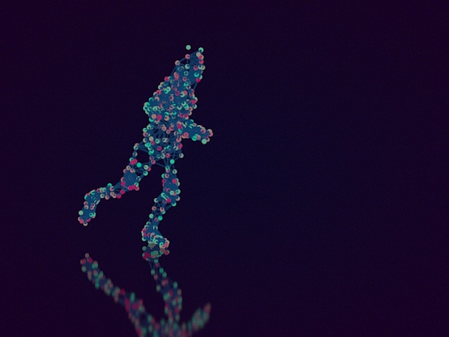 运动跟踪素材+Xparticles