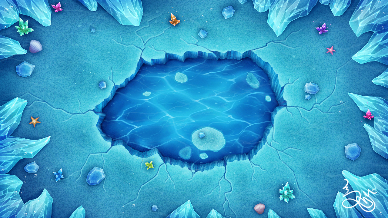 海底（图ZMjk5MTY5ODY4） - 游戏原画 - 站酷设计师飛飛飛XL原创素材 - 站酷ZCOOL