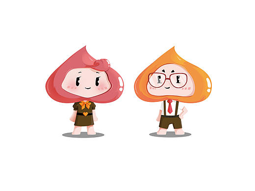 小锦&天天——锦天物业吉祥物设计