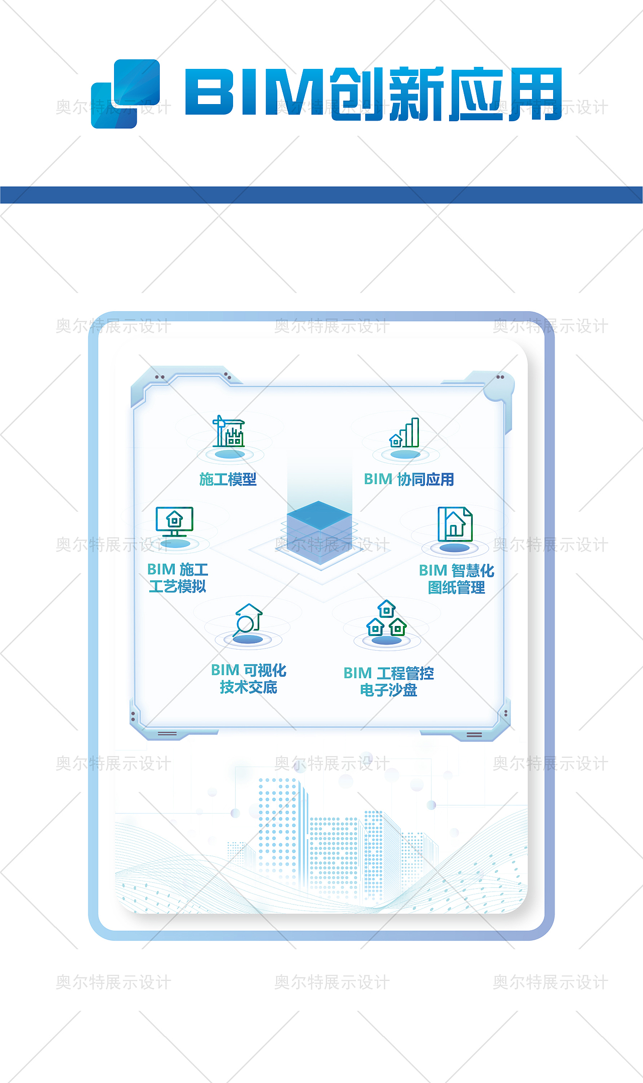 智慧展厅展厅平面设计展板设计平面物料