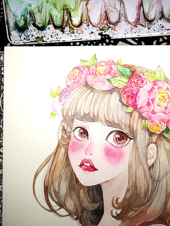 徐大人水彩人物