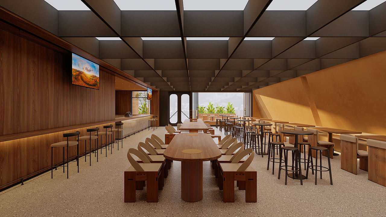 原创新案 咖啡店