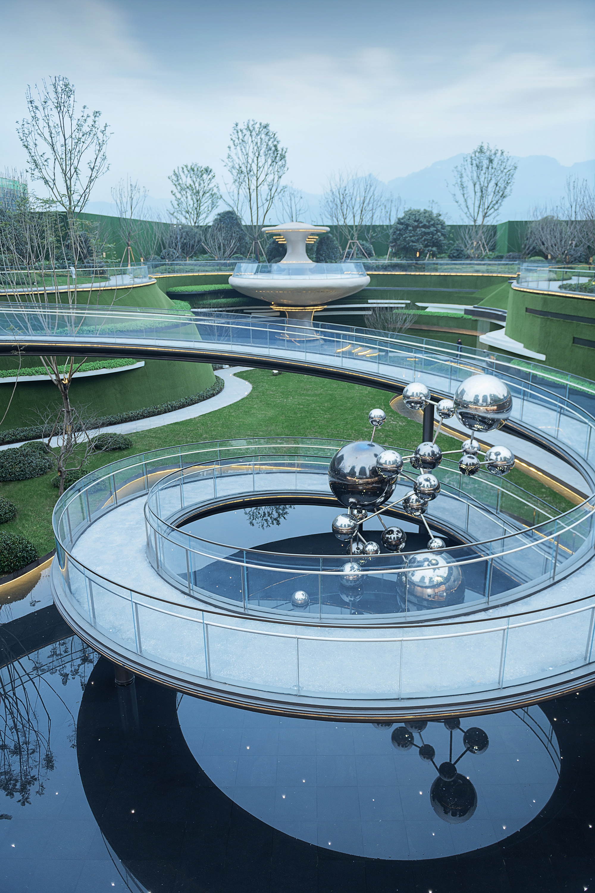 重庆领地观云府景观示范区