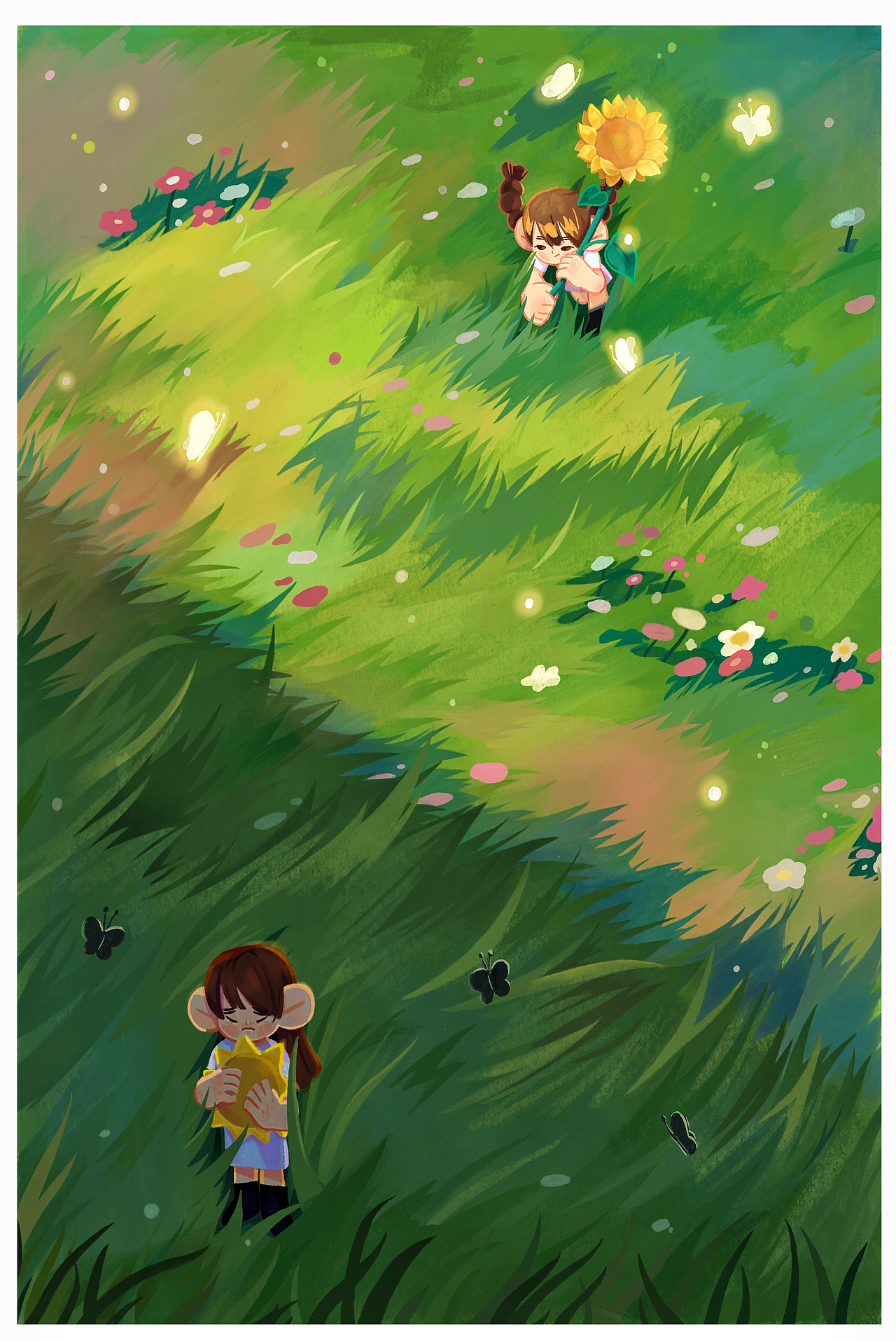 画画是自我疗愈的过程