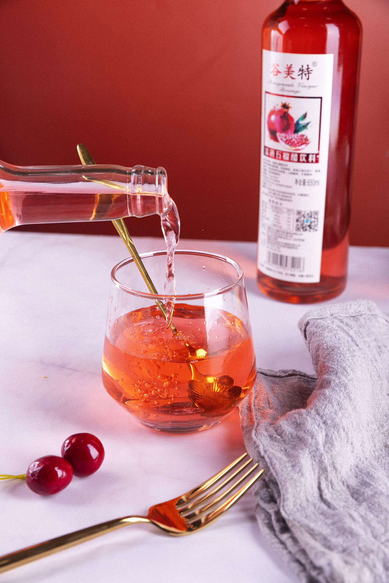 富硒石榴醋（图ZMjY4MjY5Nzgw） - 产品摄影 - 站酷设计师下集原创素材 - 站酷ZCOOL