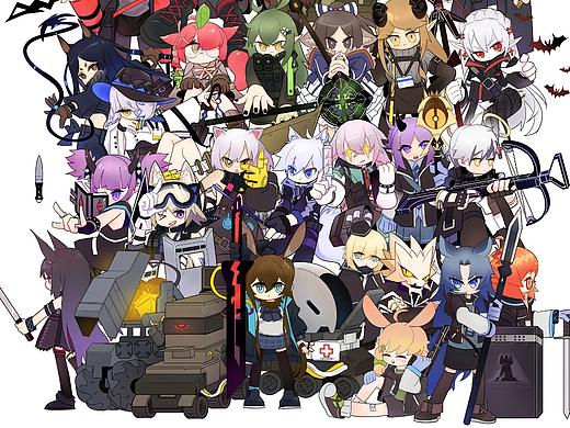 罗德岛干员集合